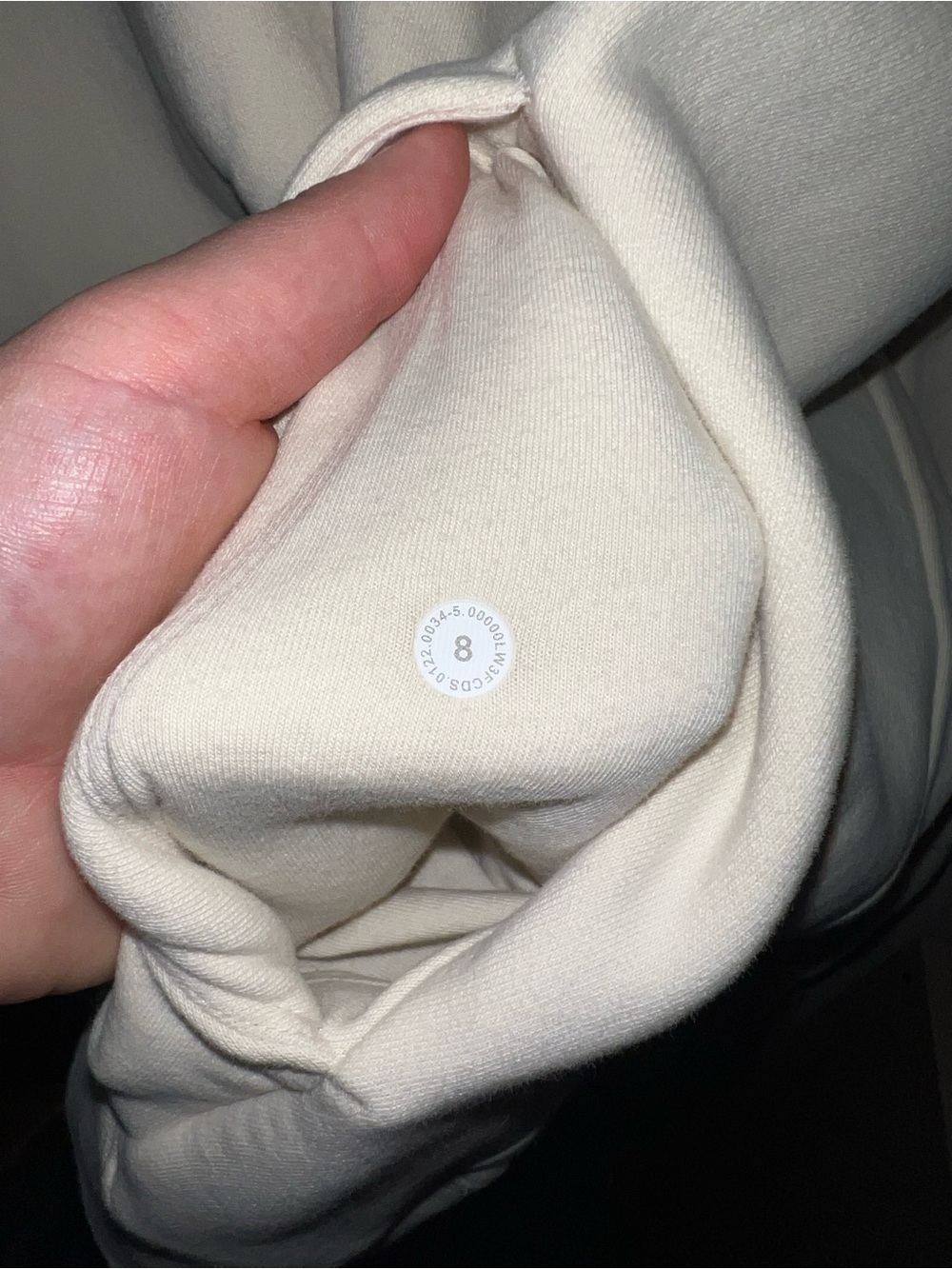 Lululemon White Opal Loungeful Hoodie - Picture 6 of 9
